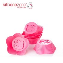 [실리콘존] 헬로키티 디저트몰드 6P세트, 없음, 6개