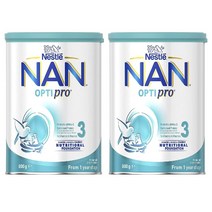호주 Nestle NAN 네슬레 난 옵티 프로 3단계 베이비 포뮬라 분유 800g 2팩