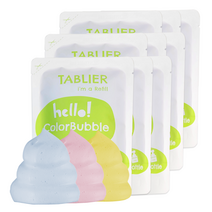 따블리에 컬러 워시 리필 200ml 꽃모양 폼 핸드워시 거품 비누, 9개