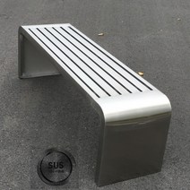 공원의자 야외레저의자 스테인리스 조경의자 커뮤니티스퀘어 휴게벤치 부식방지벤치, 2. 재고 있음 1.2*0.4*0.45m 201 재료