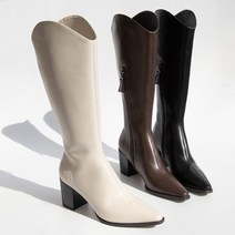 쿠키세븐 Y0891 심플 웨스턴 롱부츠 225-250