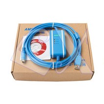 PLC 프로그래밍 케이블 미쓰비시 Q 시리즈 통신 데이터 다운로드 USB-QC30R2, [06] 빨간