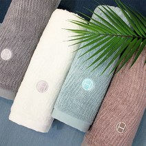 송월타월 송월타올 뱀부얀 호텔컬렉션 플로우44 200g, 그레이, 5매입