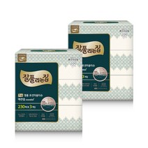명품 로션티슈 230매 6개 각티슈 3입x2팩
