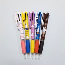 유니 제트스트림 3색볼펜 미피 (5종), 보라