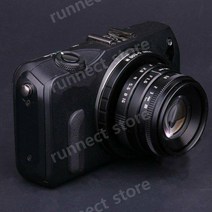 Newyi 대구경 25mm F1.8 미니 렌즈 마이크로 4/3 E EF-M 마운트 XF 올림푸스 파나소닉 소니 캐논 후지 필름 카메라, E 마운트