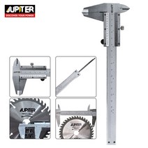 주피터 6인치 노기스 버니어 캘리퍼스 150mm 켈리퍼스 정밀자 두께 측정자, 주피터 6인치 캘리퍼스, 1개