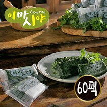 이마시야 현미찹쌀 쑥인절미 60팩 영양 떡 간식, 구성 (30개+30개)