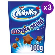 Milky Way Magic Stars Chocolate Pouch 100g 밀키 웨이 매직 스타 초콜릿 파우치 100g 3팩