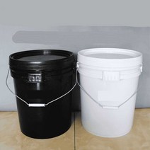 바게스 플라스틱 양동이 통 벌크 페일 용기 사료 젓갈, 1개