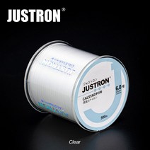 500M Fluorocarbon 나일론 낚시 라인 탄소 섬유 꼰 낚시 라인 구슬 만들기 목걸이 라인에 대 한 Supe 얇은 낚시 라인, 2.0-8파운드, JUSTRON White 회사