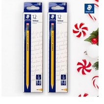 스테들러 STAEDTLER 옐로우 연필 134 (HB 2B) (1다스 12자루), 2B, 3개