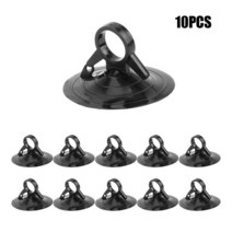 화징실 플런저 10 PCS 강한 끌어 오기 반지 Dovetail 45mm 직경 자동차 인테리어 양산 흡입 컵 PVC 소재, [01] Transparent