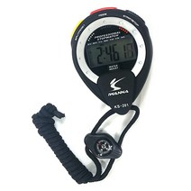 아이워너 스포츠 초시계 KS-201, 블랙, 2개