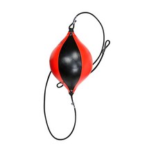 헬스 용품 높이 조절 흡입 컵 복싱 리플렉스 스피드 볼 핸드 아이 반응 훈련 펀치 파이트 피트니스 장비 액세서리, Red and black