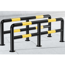 자동차 스톱바 충격 방지 U 주차 가드레일 차단봉, U자형 76 1000 600 2.0