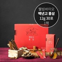 백년고 건강백세 맛있는 48시간 저온숙성 홍삼 진액 스틱 12g 30포, 건강한 하루 위한 올바른 습관