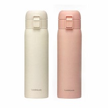 락앤락 이지 원터치 텀블러 500ml 아이보리 핑크