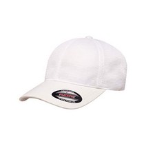플렉스핏 남성용 360 옴니메시 캡, Large-X-Large, White