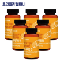 지후아 모로실 모로오렌지 락토페린 프리미엄 정 1000mg 분말 식약청인정 (사은품증정), 6통, 60정