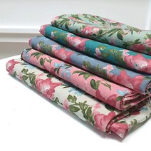 자투리 린넨 핑크플로라 택1, 린넨 핑크플로라 핑크