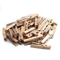 나무집게 7.5cm (1봉x10개입) 교실꾸미기 방꾸미기
