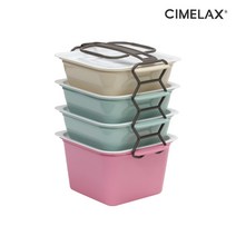 복진상사 씨밀렉스 점보쿡 4단 도시락찬합 휴대용도시락, 단품