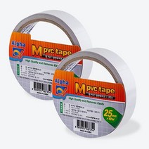 PVC (2롤) 알파 양면테이프 25mmx10M M시리즈, 상세페이지 참조, 상세페이지 참조, 상세페이지 참조