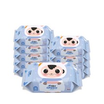 순둥이 그린에디션(새해) 리필형 80매 10팩/wRaR-01 생분해 물티슈, 그린에디션(새해) 리필형 80매 1