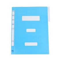 플러스샵 정부화일 A4 4색상 PP 10매입 1묶음, 하늘색(10매)