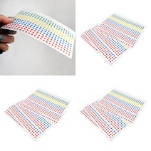 3MM 6P 미니원형스티커 원형무지스티커 원스티커 표시스티커