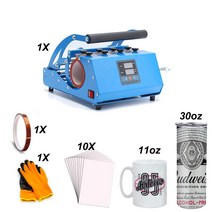 승화전사 텀블러 머그컵 인쇄 기계 프레스 30oz, 83080