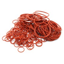 고무오링 패킹 실리콘 오링 고무링 VMQ-O 링 씰 개스킷 두께 CS 1mm OD 5 ~ 46mm 실리콘 고무 절연 방수, 19 OD 23mm_01 빨간_01 1mm