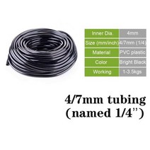 농약호스 편사 천막 호스릴 카트 워터릴 감는 기계 보관 거치대 검정색 10-30M 3/5mm 4/7mm 8/11mm 새로운, 02 47MM_02 15M