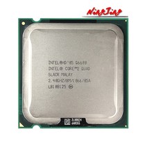 컴퓨터PC 인텔 코어 2 쿼드 Q6600 2.4 GHz 스레드 CPU 프로세서 8M 95W LGA 775, 한개옵션0