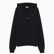 (당일) 23SS 아미 하트 로고 블랙 후드티 BFUSW200 730 001