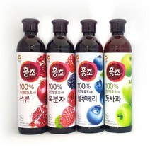 자연발효 홍초 900ml 석류 블루베리 복분자 사과 음료, 알리바바마켓 자연발효홍초 복분자900m