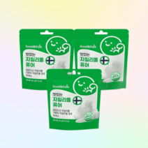 자일리톨스톤 어린이 아기 핀란드산 자일리톨 퓨어 3봉, 어린이 자일리톨캔디 3봉