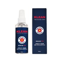 KLEAN-19 에탄올 75% 소독 살균 알콜 스프레이 150ml 차량용 장난감용 안전한 뿌리는 소독제, 스프레이 150ml x 3개