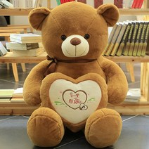 판다 뽀글이 피겨 인형 빅 사이즈 베어 여성 곰인형 유아동 키즈 뽀글이 팬시 장난감 베어 모찌 곰인형, 옵션06, 1미터