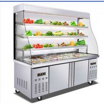 마라탕 냉장고 샤브샤브 고기 야채 진열대 쇼케이스, E. 2.5m 슬라이딩 도어 스타일