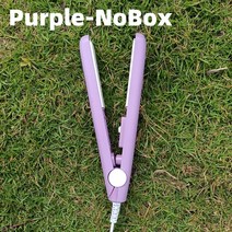 휴대용고데기 3 in 1 hair iron 고품질 플랫 아이언 스트레이트닝 미니고데기, 보라색 노박스, 에게