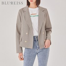 잔체크크롭테일러드자켓_BI3S1JK1121