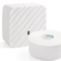 웨이브 점보롤 디스펜서, 화이트, 1개