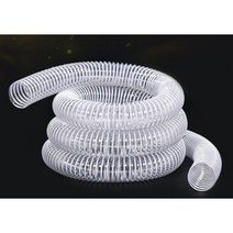 PVC 덕트 호스 주름관 집진기 진공 배기 파이프 10m, 내경 100mm(10m)