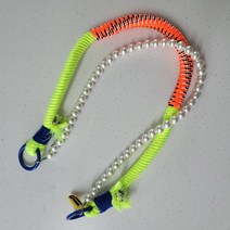 [헤이미닝X마코마키] 로프진주스트랩 진주키링