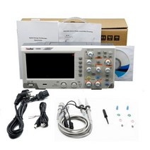 RuoShui-디지털 오실로스코프 100mhz 2 채널 1gsa/s 7 'Tft Lcd 고정밀 오리지널 USB 전체 대역폭 스토리지, 1050S, EU