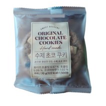 수제초코쿠키 핸드메이드디저트 70g x 3개, 상세페이지 참조