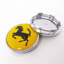 휠캡 휠커버 페라리 말 당나귀 휠 센터 허브 캡 자동차 스타일링 커버 56mm 엠블럼 배지 스티커 액세서리 62mm 4 개입, 5.E