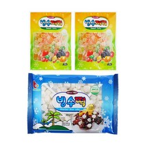 부국 빙수떡 +빙수제리, 빙수떡 1개 +빙수제리 2개, 1개